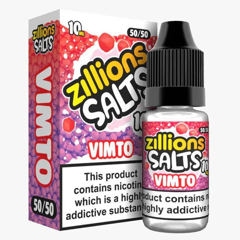 Shop Box Of 5 - Zillion 10ML Nic Salts - Box Of 5 - Zillion 10ML Nic Salts - Vape Blaze
