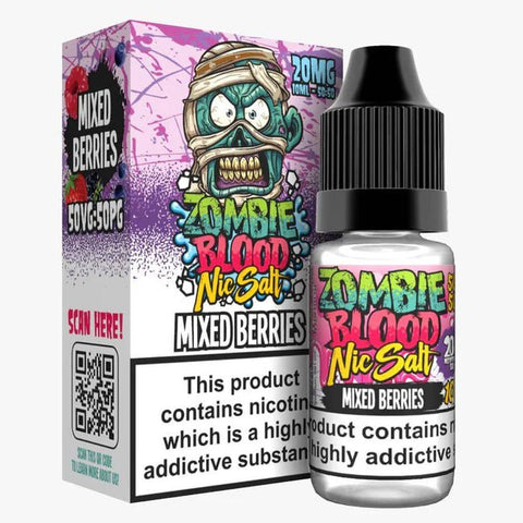 Shop Box Of 5 - Zombie Blood 10ML Nic Salts - Box Of 5 - Zombie Blood 10ML Nic Salts - Vape Blaze