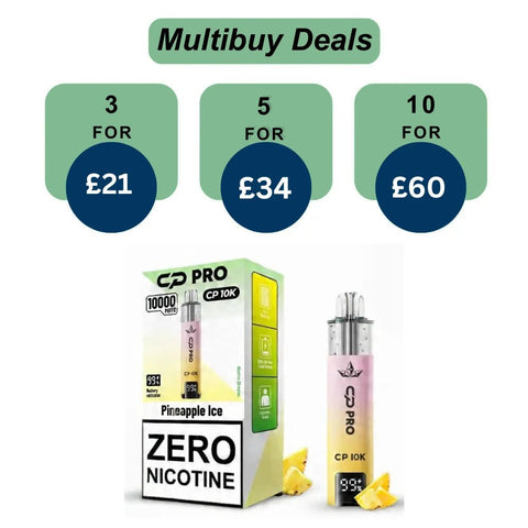 Shop CP Pro CP10K 0MG(0%) Prefilled Pod Vape Kit - CP Pro CP10K 0MG(0%) Prefilled Pod Vape Kit - Vape Blaze