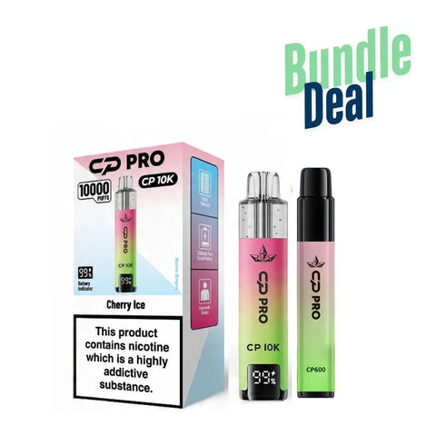 Shop CP Pro CP10K Kit + CP Pro CP600 Kit Bundle - CP Pro CP10K Kit + CP Pro CP600 Kit Bundle - Vape Blaze