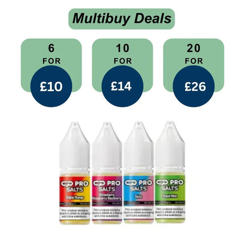 Shop CP Pro Nic Salt E - Liquid - 10mg & 20mg - CP Pro Nic Salt E - Liquid - 10mg & 20mg - Vape Blaze