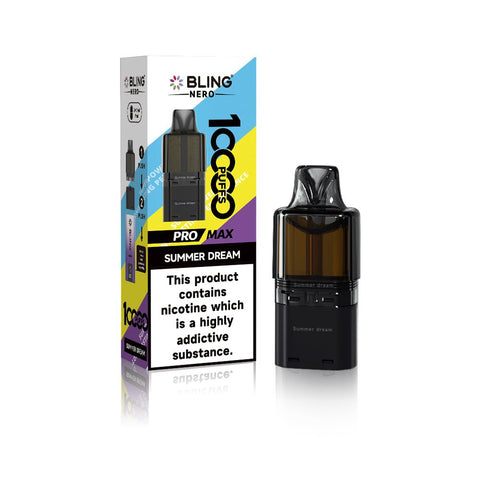 Shop Crystal Bling Nero 10k Prefilled Pods - Crystal Bling Nero 10k Prefilled Pods - Vape Blaze