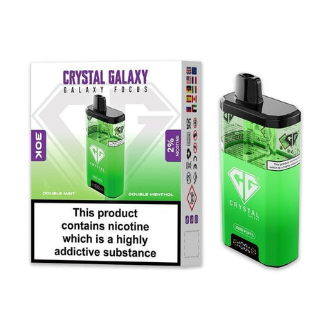 Shop Crystal Galaxy Focus 30k Disposable Vape Box of 5 - Buy Crystal Galaxy Focus 30k Disposable Vape at vapekarlo - Vape Blaze