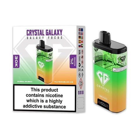 Shop Crystal Galaxy Focus 30k Disposable Vape Box of 5 - Buy Crystal Galaxy Focus 30k Disposable Vape at vapekarlo - Vape Blaze