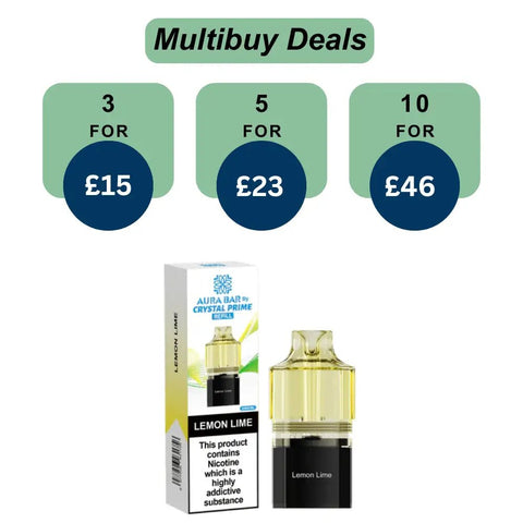 Shop Crystal Prime Aura 10K Prefilled Pods - Crystal Prime Aura 10K Prefilled Pods - Vape Blaze