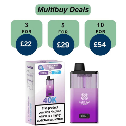 Shop Crystal Prime Aura 40K Prefilled Pod Kit - Crystal Prime Aura 40K Prefilled Pod Kit - Vape Blaze