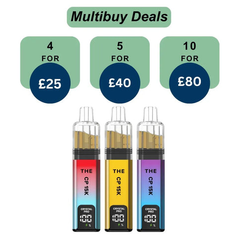 Shop Crystal Pro CP 15K Prefilled Pod Kit - Crystal Pro CP 15K Prefilled Pod Kit - Vape Blaze