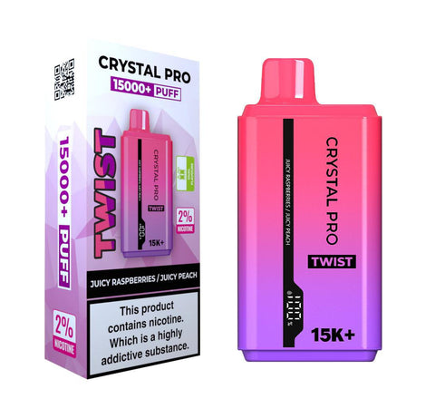 Shop Crystal Pro Plus Twists 15000 Puff Refillable & Rechargeable Vape Device - Crystal Pro Plus Twists 15000 Puff Refillable & Rechargeable Vape Device - Vape Blaze