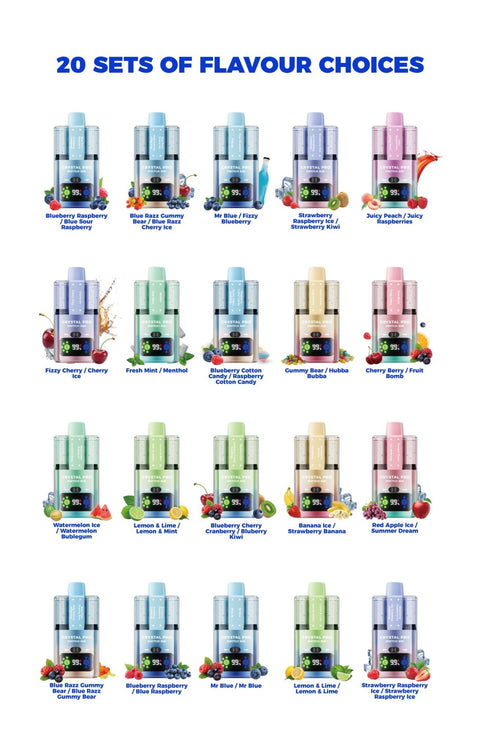 Shop Crystal Pro Switch 30k Disposable Vape - Crystal Pro Switch 30k Disposable Vape - Vape Blaze