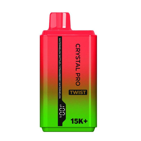 Shop Crystal Pro Twist 15000 Disposable Vape Box of 10 - Crystal Pro Twist 15000 Disposable Vape Box of 10 - Vape Blaze