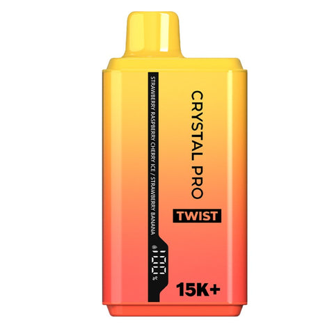 Shop Crystal Pro Twist 15000 Disposable Vape Box of 10 - Crystal Pro Twist 15000 Disposable Vape Box of 10 - Vape Blaze