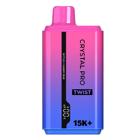 Shop Crystal Pro Twist 15000 Disposable Vape Box of 10 - Crystal Pro Twist 15000 Disposable Vape Box of 10 - Vape Blaze