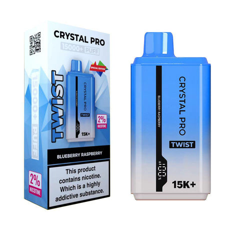 Shop Crystal Pro Twist 15000 Disposable Vape Box of 10 - Crystal Pro Twist 15000 Disposable Vape Box of 10 - Vape Blaze