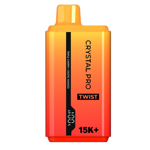 Shop Crystal Pro Twist 15000 Disposable Vape Box of 10 - Crystal Pro Twist 15000 Disposable Vape Box of 10 - Vape Blaze