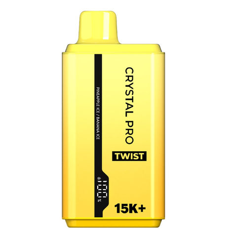 Shop Crystal Pro Twist 15000 Disposable Vape Box of 10 - Crystal Pro Twist 15000 Disposable Vape Box of 10 - Vape Blaze