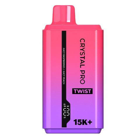 Shop Crystal Pro Twist 15000 Disposable Vape Box of 10 - Crystal Pro Twist 15000 Disposable Vape Box of 10 - Vape Blaze