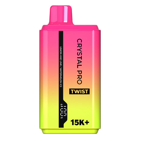 Shop Crystal Pro Twist 15000 Disposable Vape Box of 10 - Crystal Pro Twist 15000 Disposable Vape Box of 10 - Vape Blaze