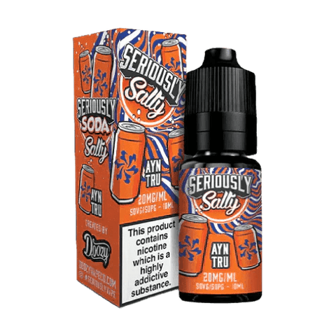 Shop Doozy Seriously Soda Nic Salt 10ml E - Liquids Box of 10 - Doozy Seriously Soda Nic Salt 10ml E - Liquids Box of 10 - Vape Blaze