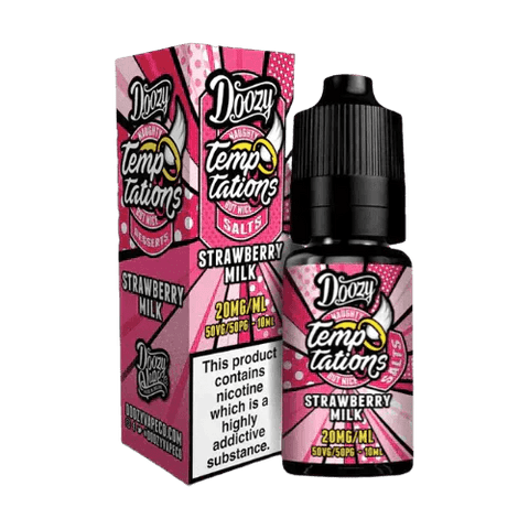 Shop Doozy Temptation Nic Salt 10ml E - Liquids Box of 10 - Doozy Temptation Nic Salt 10ml E - Liquids Box of 10 - Vape Blaze