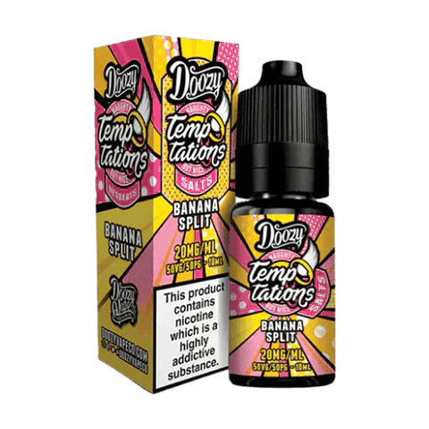Shop Doozy Temptation Nic Salt 10ml E - Liquids Box of 10 - Doozy Temptation Nic Salt 10ml E - Liquids Box of 10 - Vape Blaze