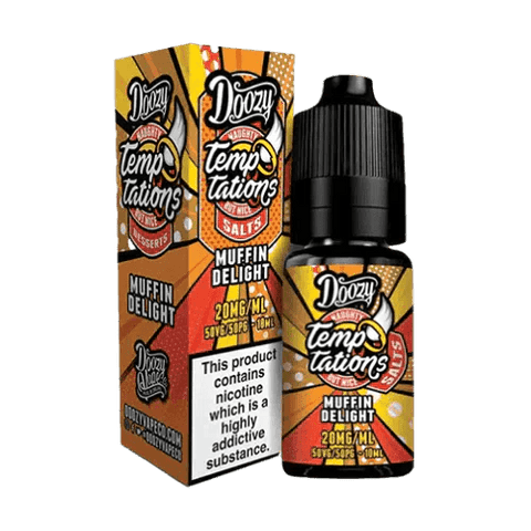 Shop Doozy Temptation Nic Salt 10ml E - Liquids Box of 10 - Doozy Temptation Nic Salt 10ml E - Liquids Box of 10 - Vape Blaze
