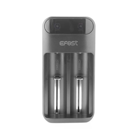 Shop Efest Lush Q2 2 Bay Battery Charger - Efest Lush Q2 2 Bay Battery Charger - Vape Blaze