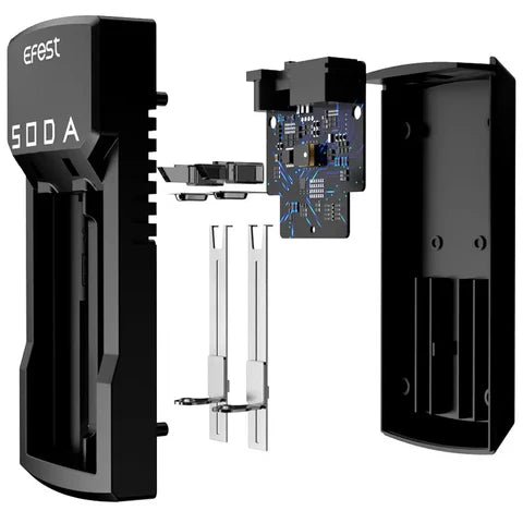 Shop Efest New Soda Dual Slot Battery Charger - Efest New Soda Dual Slot Battery Charger - Vape Blaze