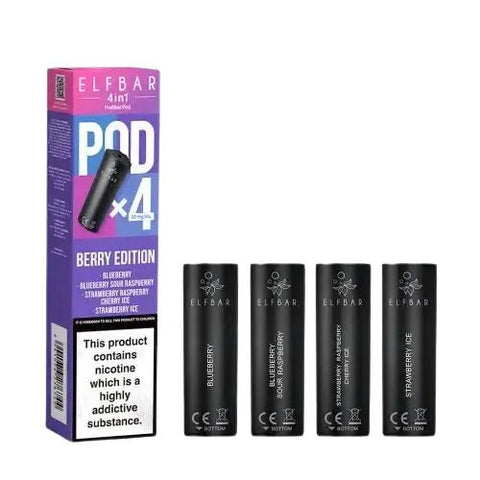 Shop Elf Bar 4IN1 3200 Prefilled Pod Refills - Elf Bar 4IN1 3200 Prefilled Pod Refills - Vape Blaze