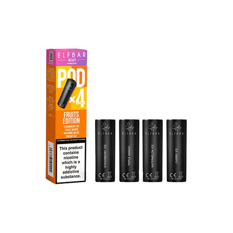 Shop Elf Bar 4IN1 3200 Prefilled Pod Refills - Elf Bar 4IN1 3200 Prefilled Pod Refills - Vape Blaze