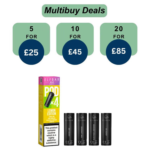 Shop Elf Bar 4IN1 3200 Prefilled Pod Refills - Elf Bar 4IN1 3200 Prefilled Pod Refills - Vape Blaze