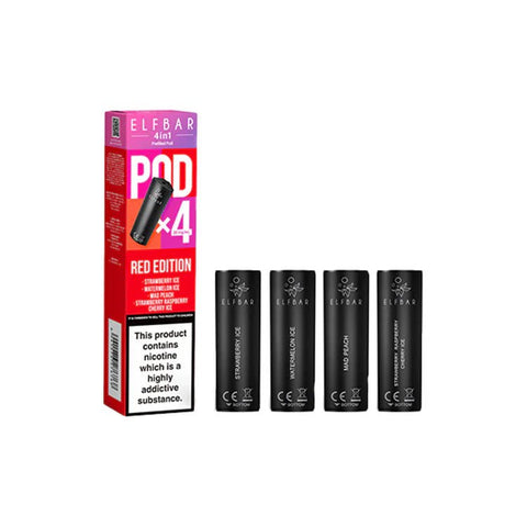 Shop Elf Bar 4IN1 3200 Prefilled Pod Refills - Elf Bar 4IN1 3200 Prefilled Pod Refills - Vape Blaze