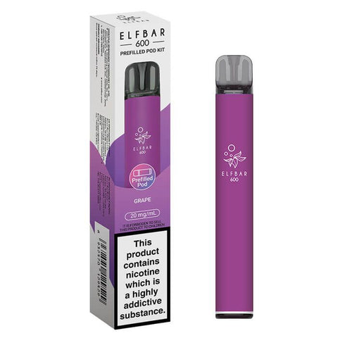 Shop Elf Bar 600 Prefilled Pod Kit Box of 10 - Elf Bar 600 Prefilled Pod Kit Box of 10 - Vape Blaze