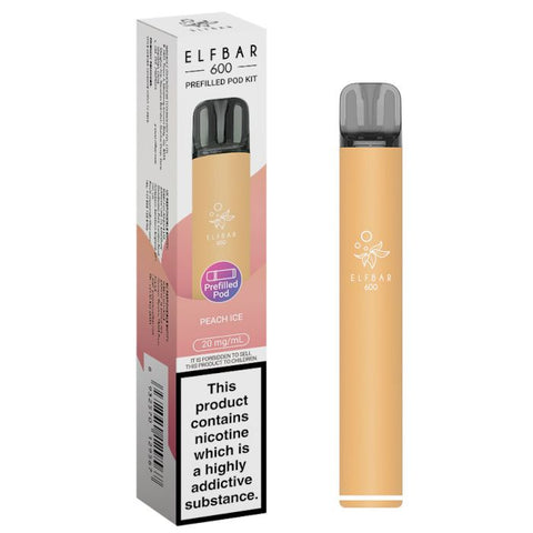 Shop Elf Bar 600 Prefilled Pod Kit Box of 10 - Elf Bar 600 Prefilled Pod Kit Box of 10 - Vape Blaze