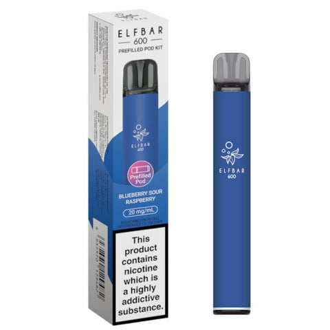 Shop Elf Bar 600 Prefilled Pod Kit Box of 5 - Elf Bar 600 Prefilled Pod Kit Box of 5 - Vape Blaze