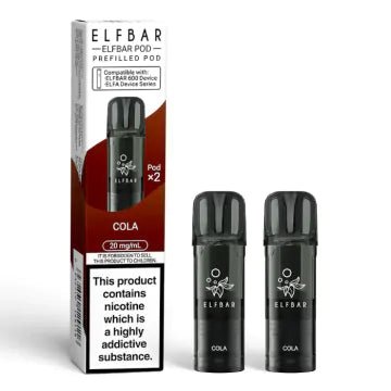 Shop Elf Bar 600 Prefilled Pods Pack of 2 - Elf Bar 600 Prefilled Pods Pack of 2 - Vape Blaze