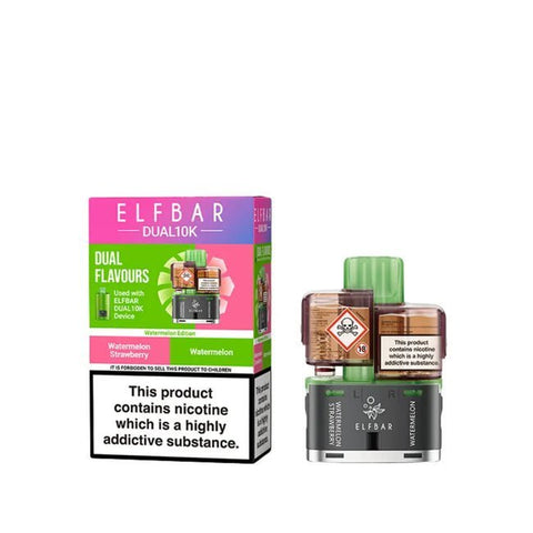Shop Elf Bar Dual 10K Replacement Pods - buy Elf Bar Dual 10K Replacement Pods at Wolfvapes.co.uk - Vape Blaze