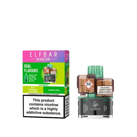 Shop Elf Bar Dual 10K Replacement Pods - buy Elf Bar Dual 10K Replacement Pods at Wolfvapes.co.uk - Vape Blaze