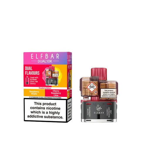 Shop Elf Bar Dual 10K Replacement Pods - buy Elf Bar Dual 10K Replacement Pods at Wolfvapes.co.uk - Vape Blaze