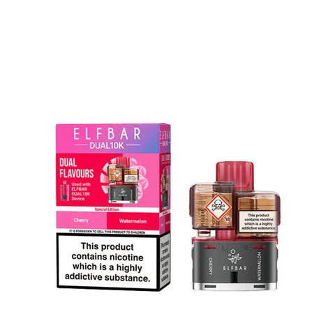 Shop Elf Bar Dual 10K Replacement Pods - buy Elf Bar Dual 10K Replacement Pods at Wolfvapes.co.uk - Vape Blaze