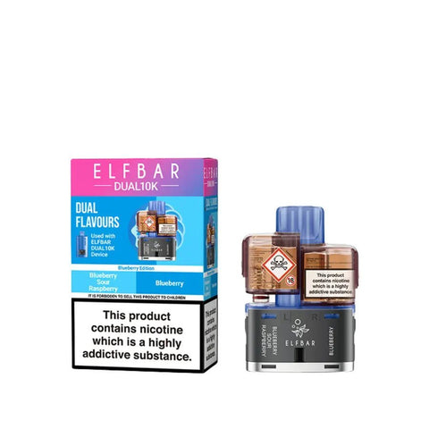Shop Elf Bar Dual 10K Replacement Pods - buy Elf Bar Dual 10K Replacement Pods at Wolfvapes.co.uk - Vape Blaze