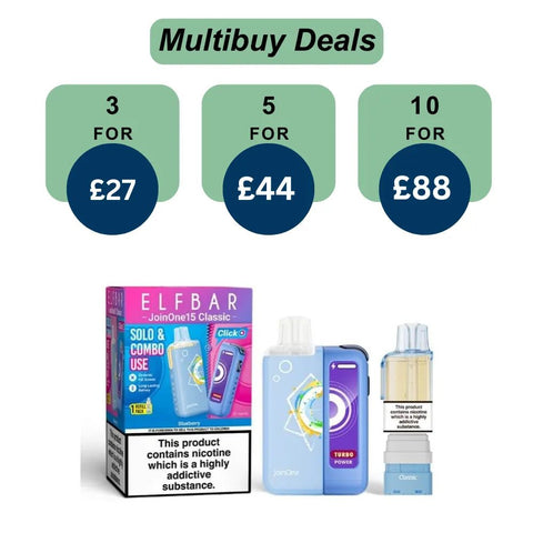 Shop Elf Bar Join One 15 Prefilled Pod Kit - Elf Bar Join One 15 Prefilled Pod Kit - Vape Blaze