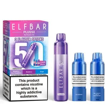 Shop Elf Bar Plus 50 Prefilled Pod Kit - Elf Bar Plus 50 Prefilled Pod Kit - Vape Blaze