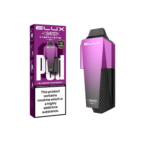 Shop Elux Cyberover 6000 Prefilled Pods - Box of 5 - Elux Cyberover 6000 Prefilled Pods - Box of 5 - Vape Blaze