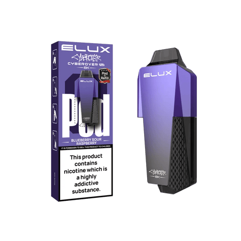 Shop Elux Cyberover 6000 Prefilled Pods - Box of 5 - Elux Cyberover 6000 Prefilled Pods - Box of 5 - Vape Blaze