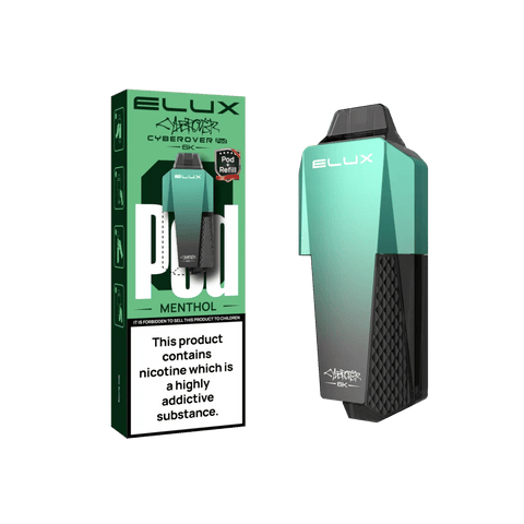 Shop Elux Cyberover 6000 Prefilled Pods - Box of 5 - Elux Cyberover 6000 Prefilled Pods - Box of 5 - Vape Blaze