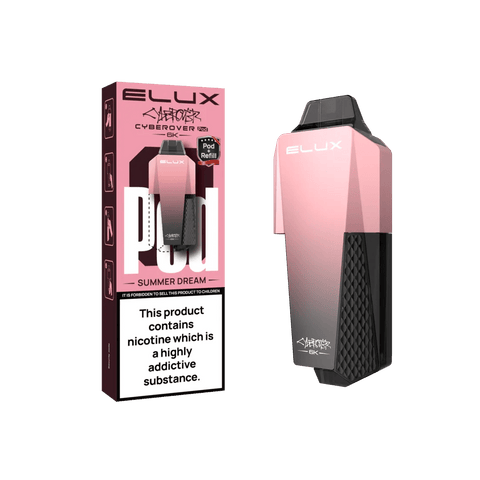 Shop Elux Cyberover 6000 Prefilled Pods - Box of 5 - Elux Cyberover 6000 Prefilled Pods - Box of 5 - Vape Blaze