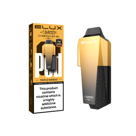 Shop Elux Cyberover 6000 Prefilled Pods - Box of 5 - Elux Cyberover 6000 Prefilled Pods - Box of 5 - Vape Blaze