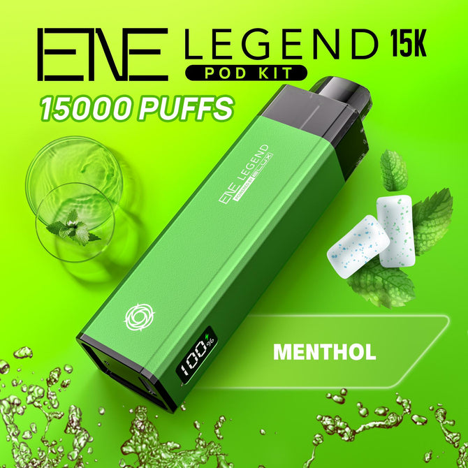 Elux Ene Legend 15K Pod Vape Kit Pack of 5
