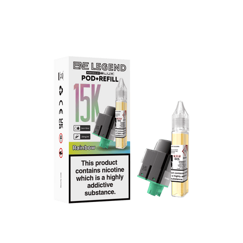 Shop Elux ENE Legend 15k Replacement Pods - Elux ENE Legend 15k Replacement Pods Pack of 5 Simbavapes - Vape Blaze