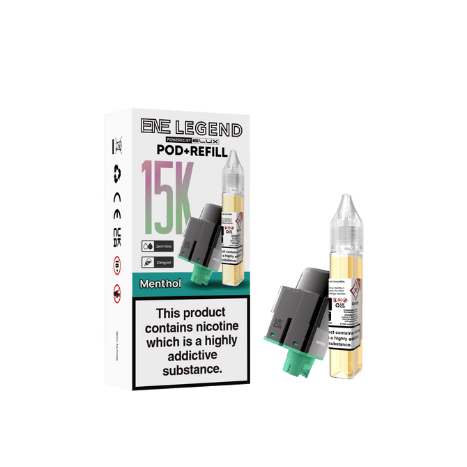 Elux Ene Legend 15K Replacement Pods
